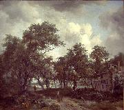 Meindert Hobbema Hut among Trees Sweden oil painting artist